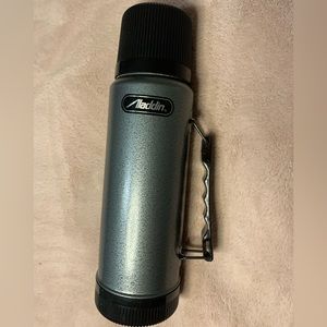 Aladdin vintage stainless travel mug with cup